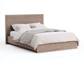 Letto matrimoniale-legno-216x176x108 cm-rovere grigio-moderno