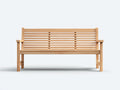 Panche da giardino-Legno massello-125x58x86 cm-Naturale-Moderno