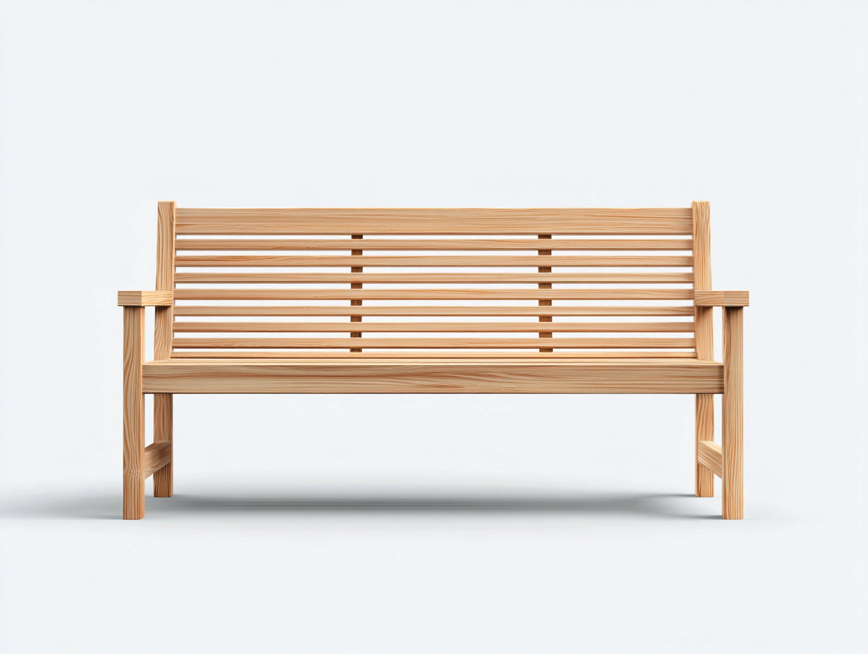Panche da giardino-Legno massello-125x58x86 cm-Naturale-Moderno