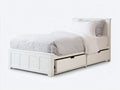 Letto singolo-legno-206x99x92 cm-bianco-moderno